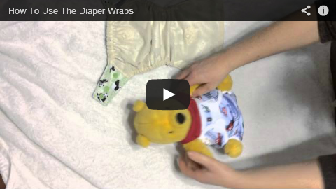 How To Use The Diaper Wraps